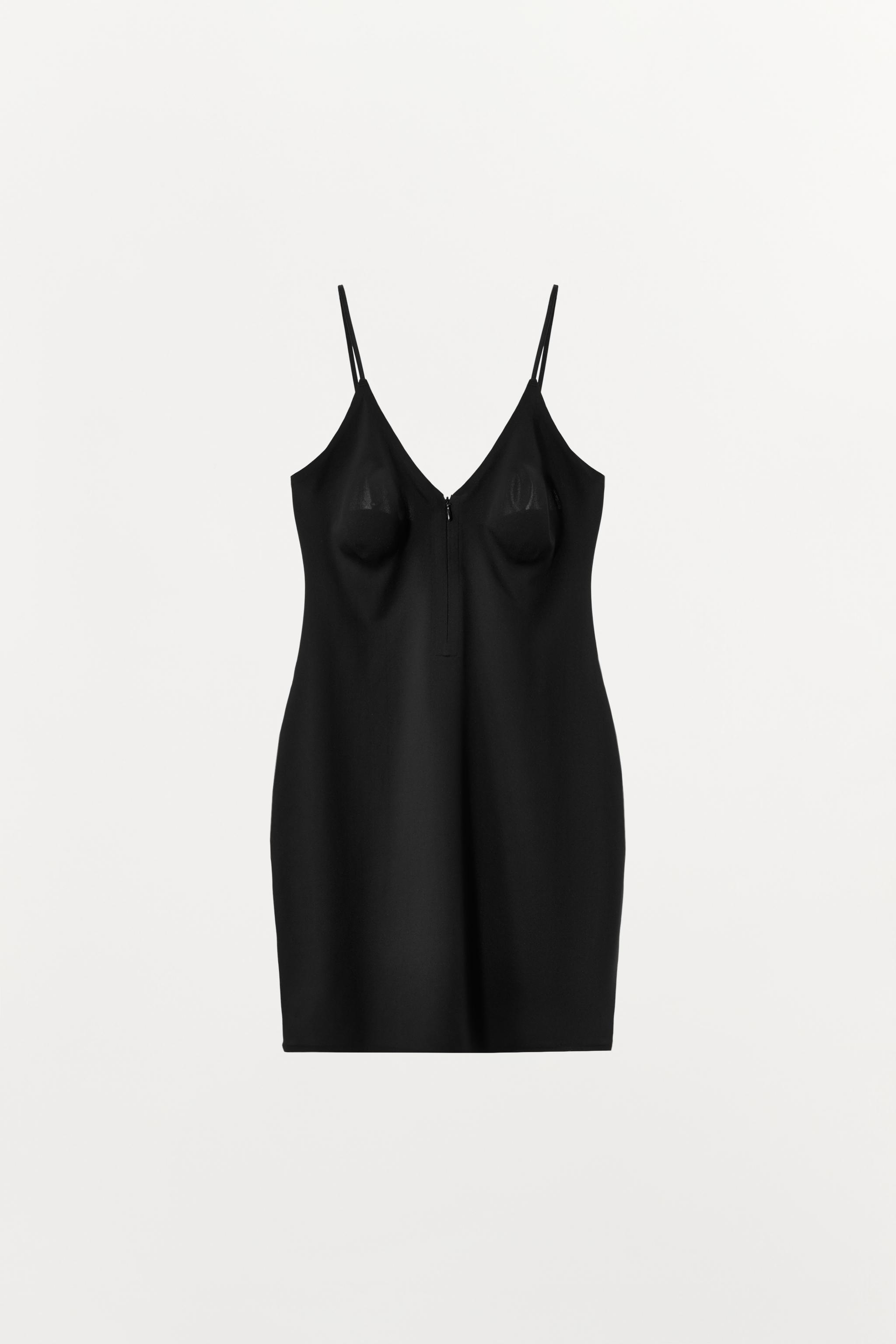 ROBE COURTE AVEC POLYAMIDE ET ZIP